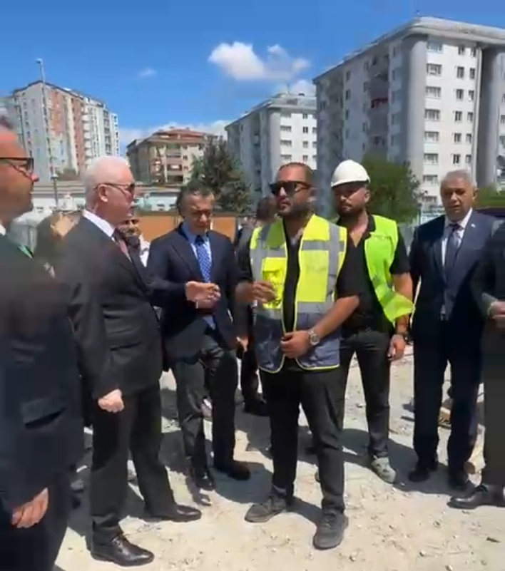 İstanbul Valisi’nden Esenyurt Okul Projesine Ziyaret